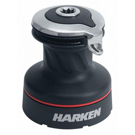Harken Self Tailing Winch Radial Size 35 - Aluminum Black / Two Speed